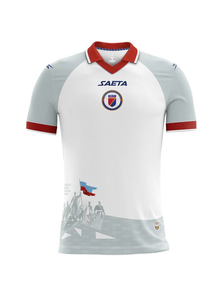 Camisetafanshaitiblancafrente_720x.jpg ORDER 2026 - Men's Haiti Soccer Team Fans Jersey White - Image 1