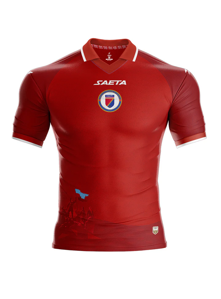 camisetaoficial2026haitirojafrente_720x.jpg ORDER 2026 - Men's Authentic Haiti National Soccer Team Jersey Red - Image 1
