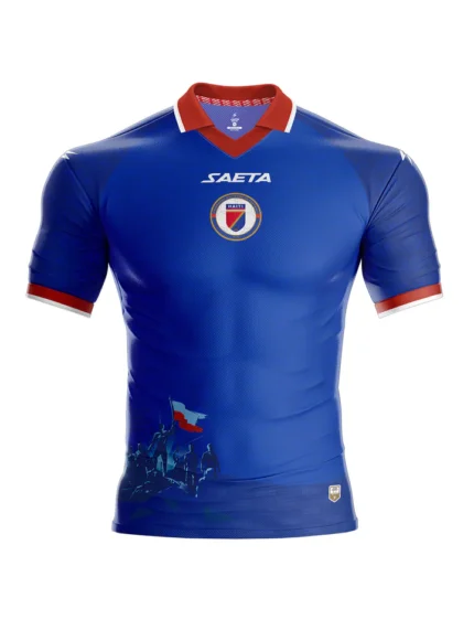 ORDER 2026 - Men's Authentic Haiti National Soccer Team Jersey Blue